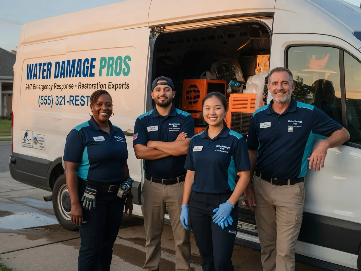 Water Damage Restoration company in Mott, ND